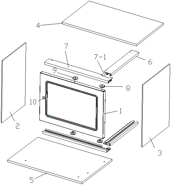 一种翻转隐藏式骨灰盒存放架的制作方法