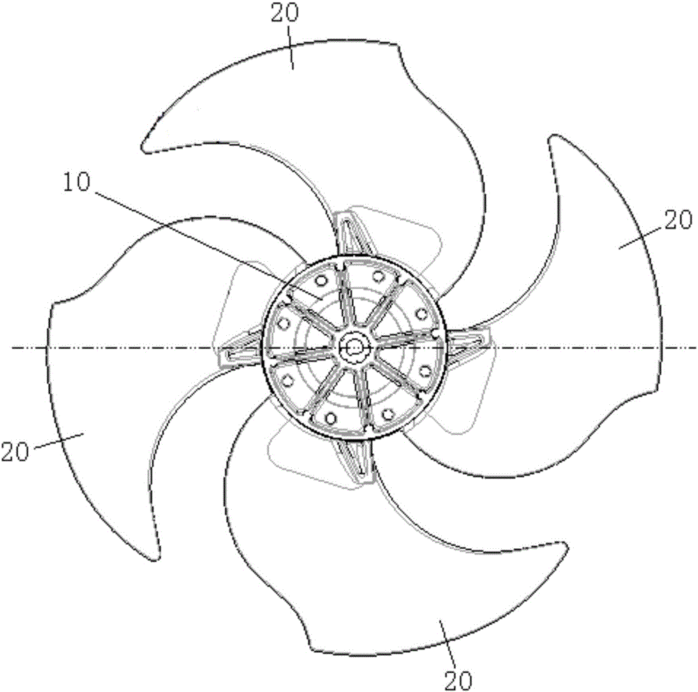 轴流风叶及空调器的制作方法