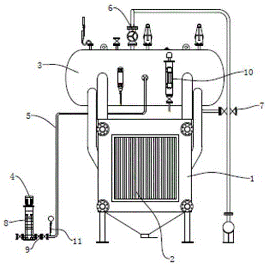 一种新型锅炉烟气节能处理系统的制作方法