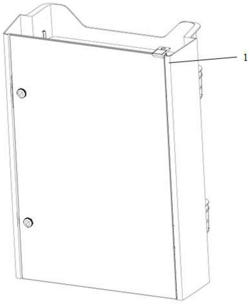 一种冰箱内小型门体的安全锁扣结构的制作方法
