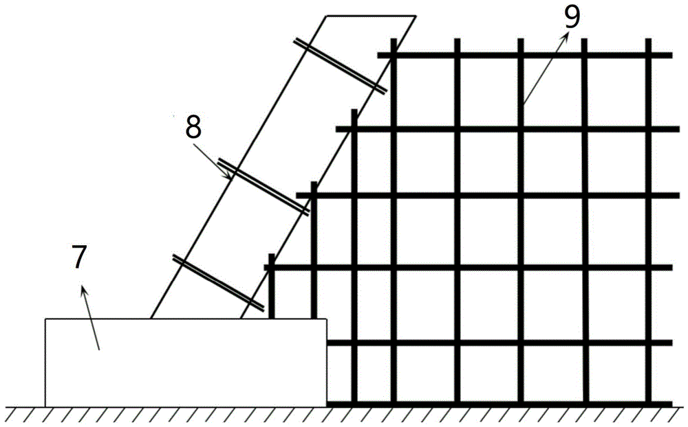 斜拉桥倾斜塔柱混凝土对模板水平力作用的试验模型构建方法与流程