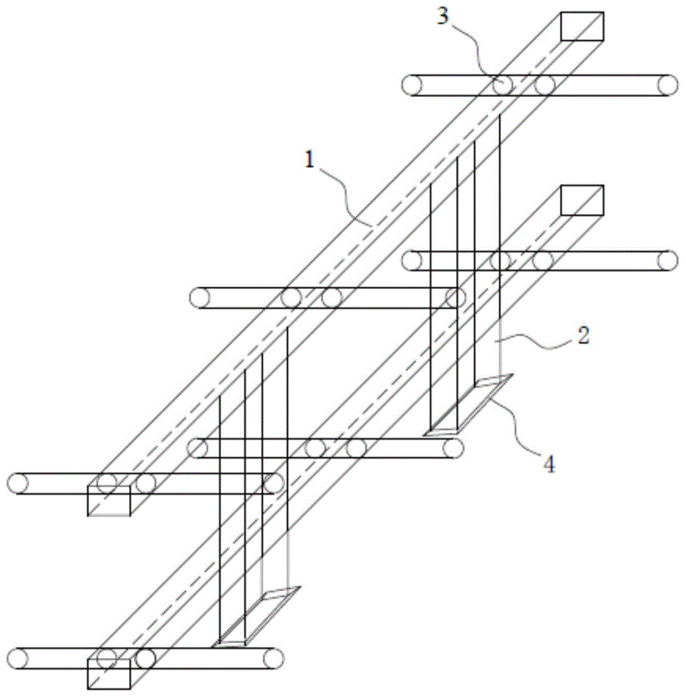 一种装配式预制构件存放的承插架的制作方法