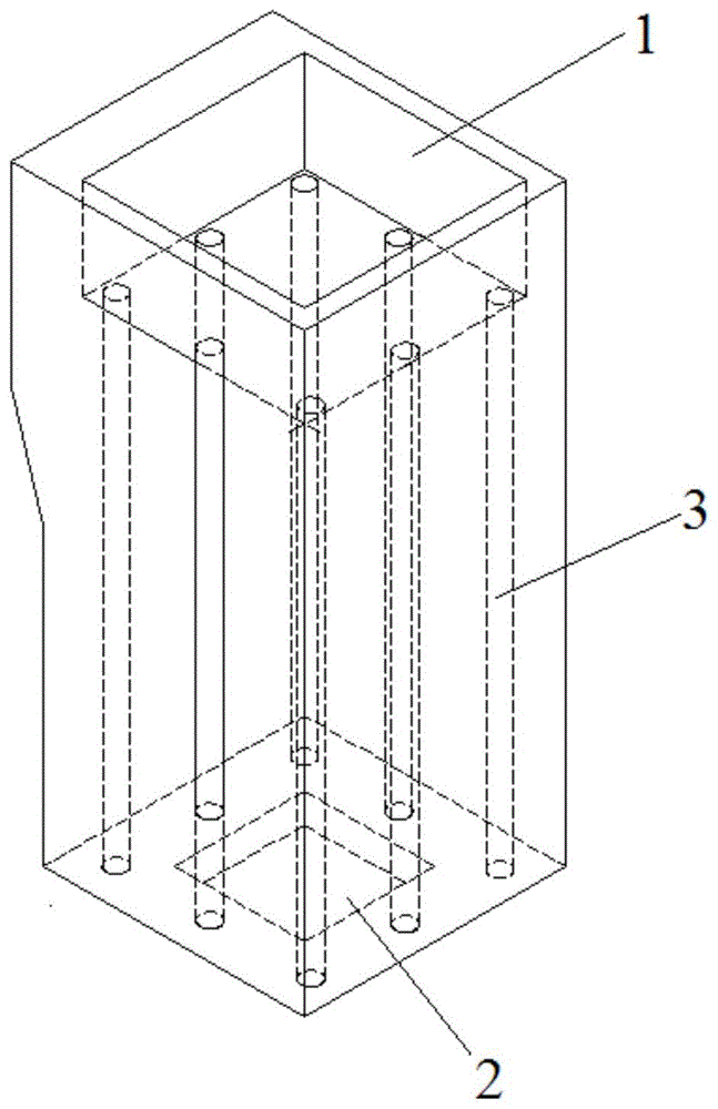 检查坑预制柱构件模具装置的制作方法