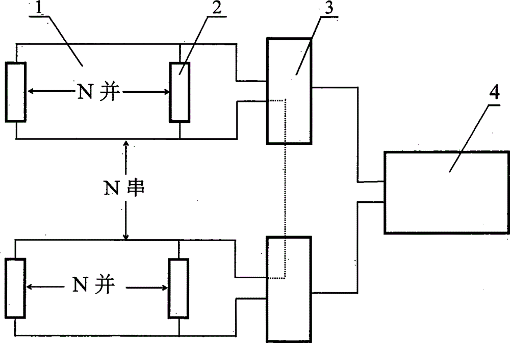 二次电池组电参数自动检测系统的制作方法