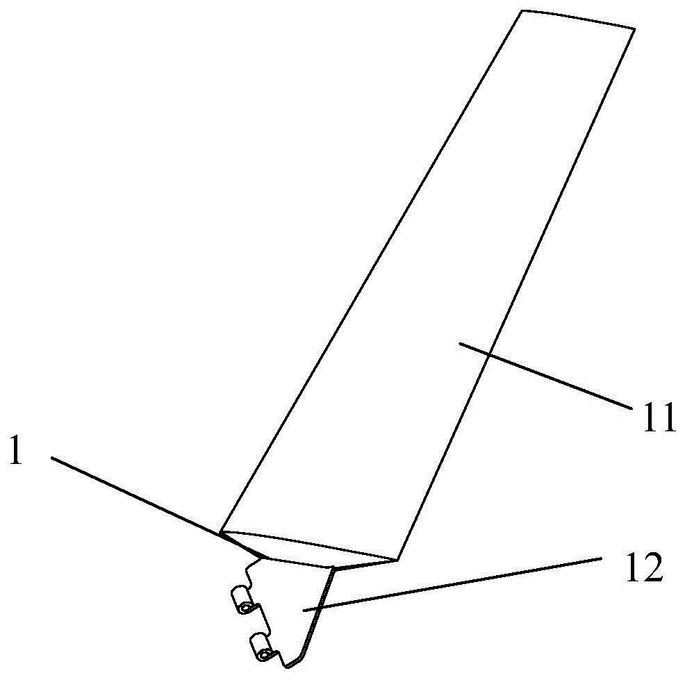 一种小型合页式折叠机构、折叠翼无人机及发射系统的制作方法
