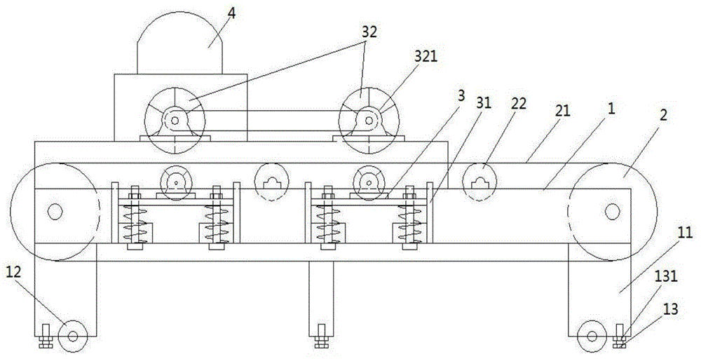 一种肥料结块的松包机的制作方法