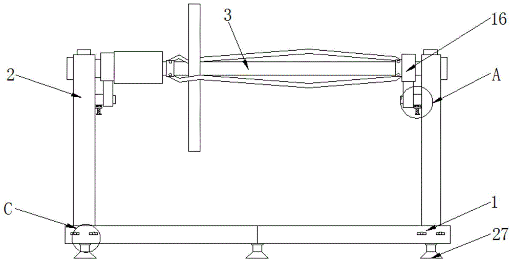 一种缠绕架便于拆卸的绕绳装置的制作方法