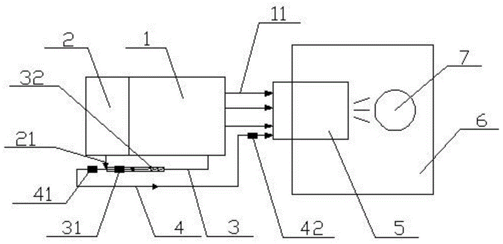 一种VAD芯棒沉积用燃烧器反应稳定性控制装置的制作方法
