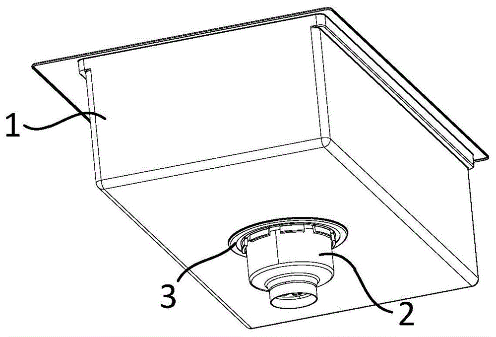 一种水槽下水器连接结构的制作方法