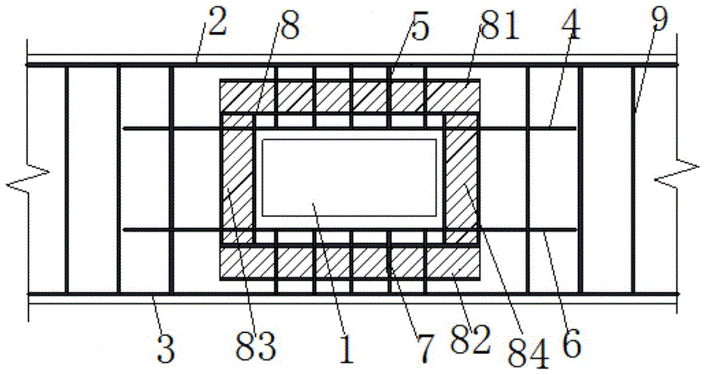 一种矩形开孔梁结构的制作方法