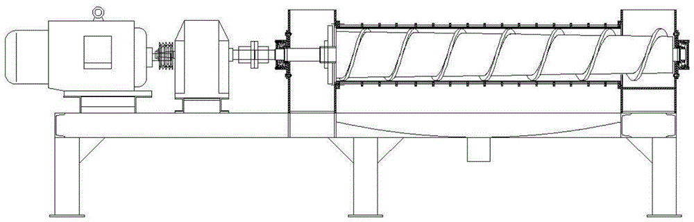 螺旋挤压脱水机的制作方法