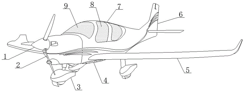 一种具有防意外功能的固定翼飞机壳体的制作方法