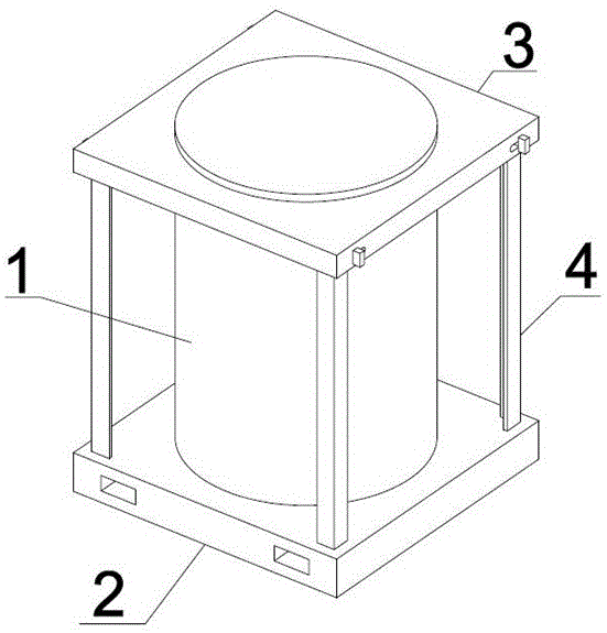一种用于漆包线桶的防护装置的制作方法