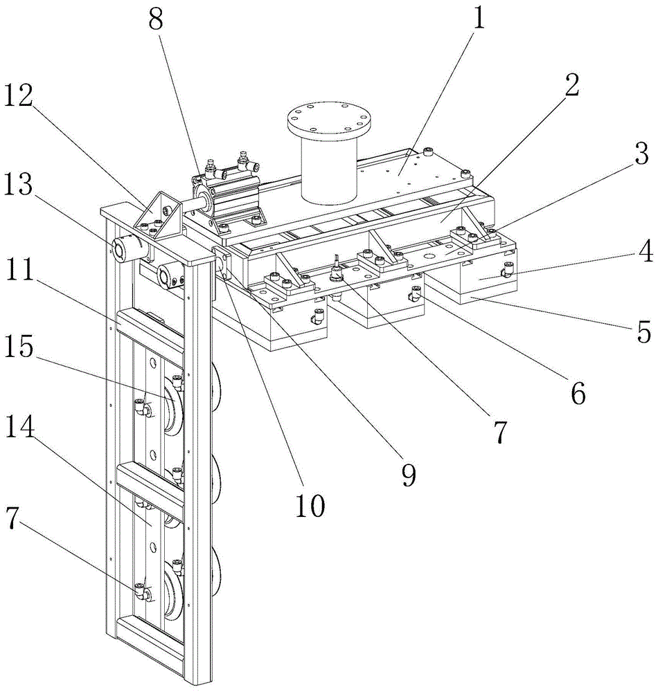一种纸箱码垛机械手吸盘型手抓的制作方法