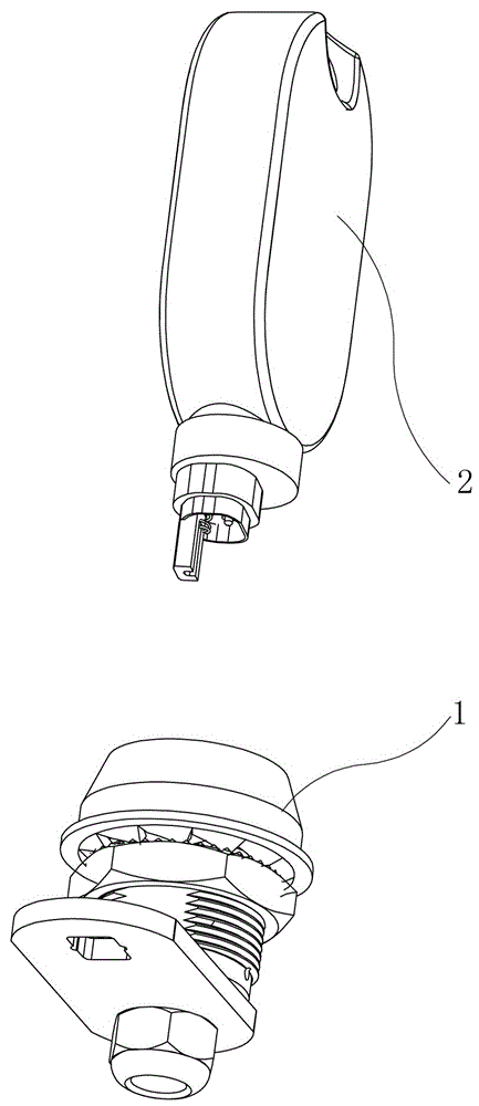 自动复位无源转舌锁的制作方法