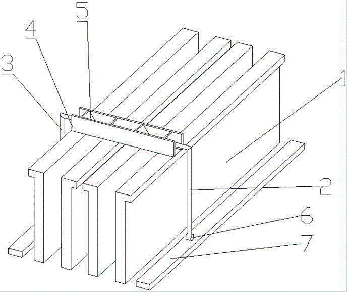 一种可移动式护栏浇筑装置的制作方法