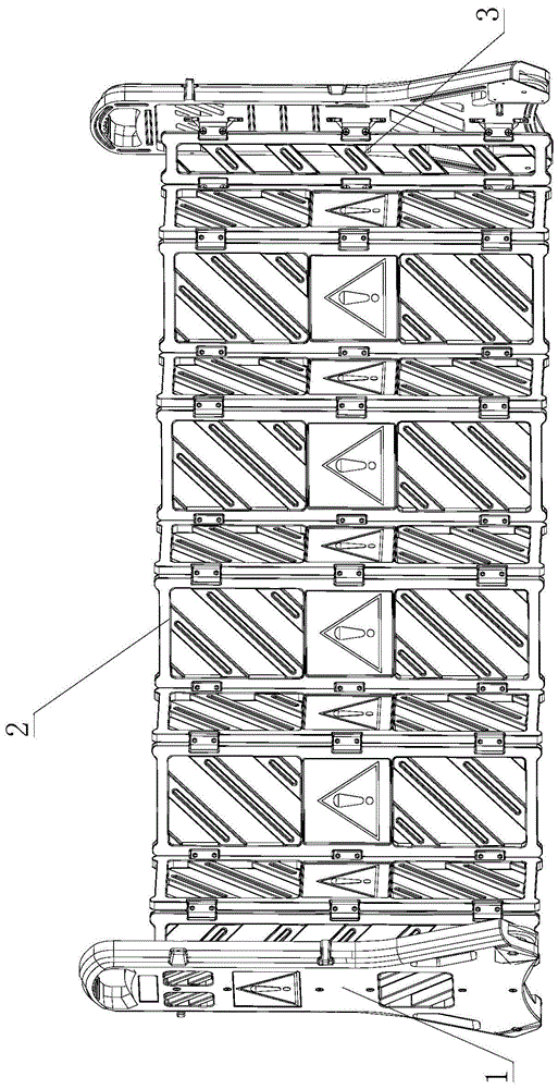 折叠式伸缩护栏的制作方法