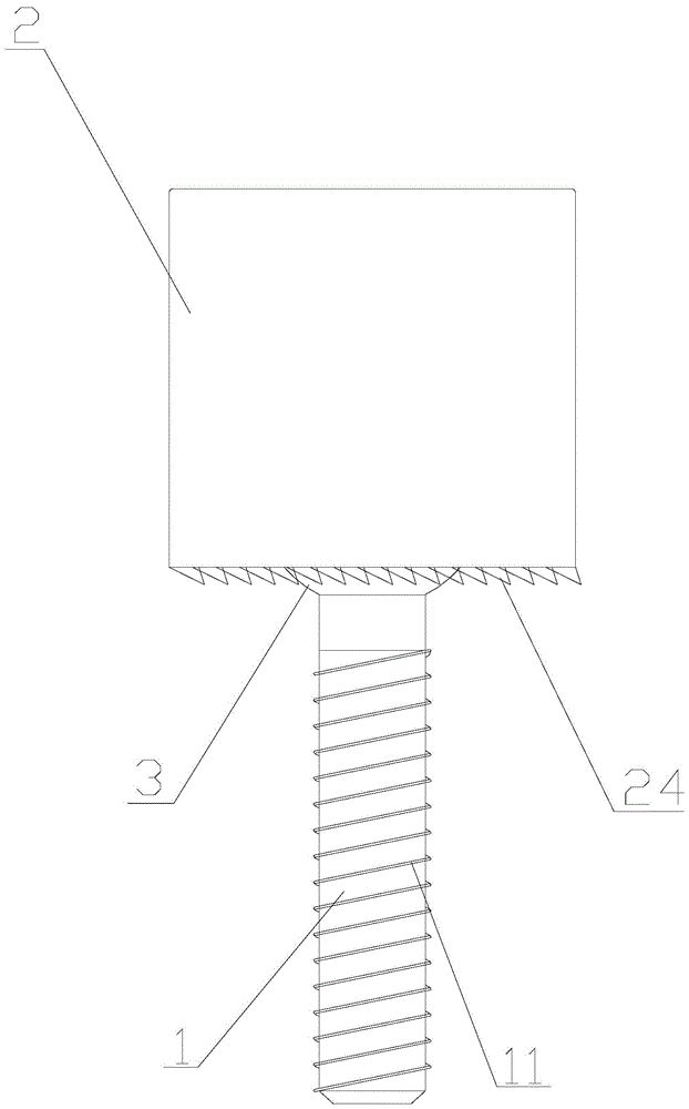 一种螺头角度可调式多角度固定螺钉的制作方法