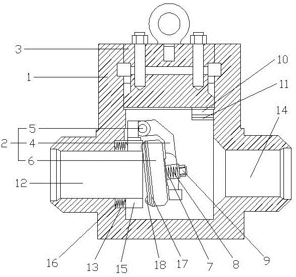 一种新型旋启式止回阀的制作方法