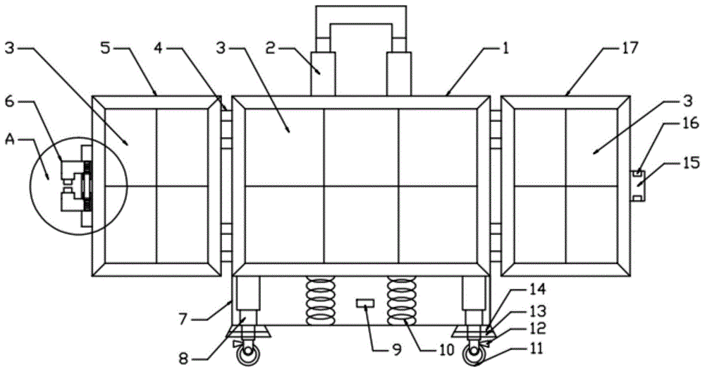 一种建筑工程质量检测工具箱的制作方法