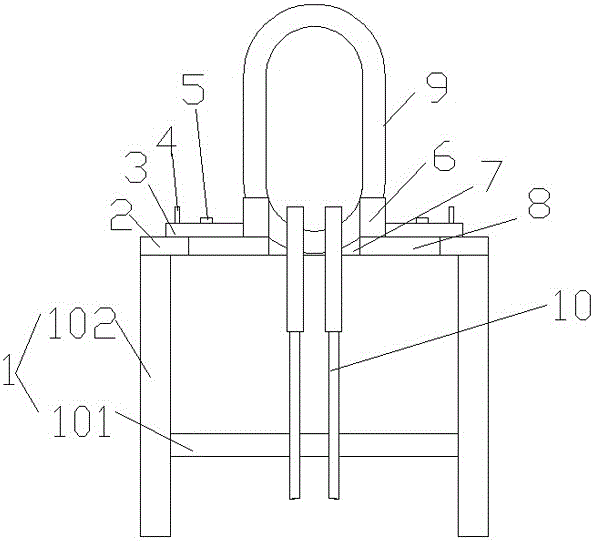 重型吊具存放架的制作方法