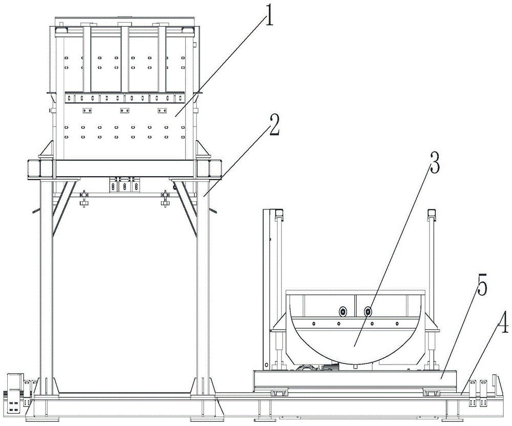 一种带有移动升降装置的硅芯铸锭炉的制作方法