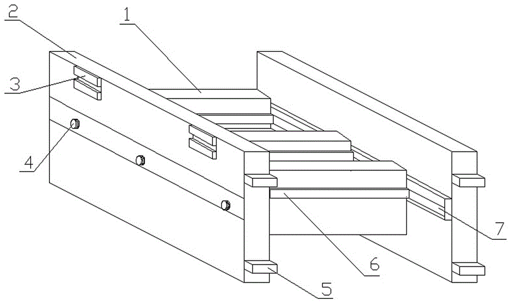 防水性楼板厚度控制块制作模具的制作方法