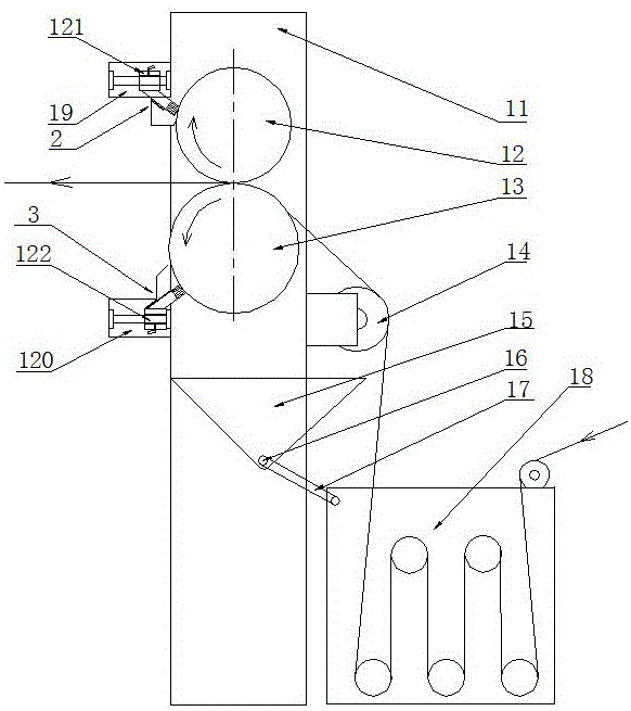 一种染色设备用轧车的制作方法