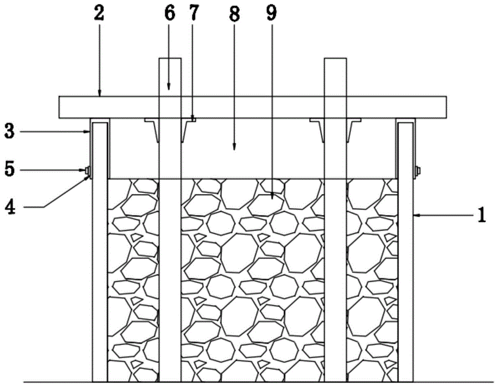 一种垫石支座用预埋孔固定装置的制作方法