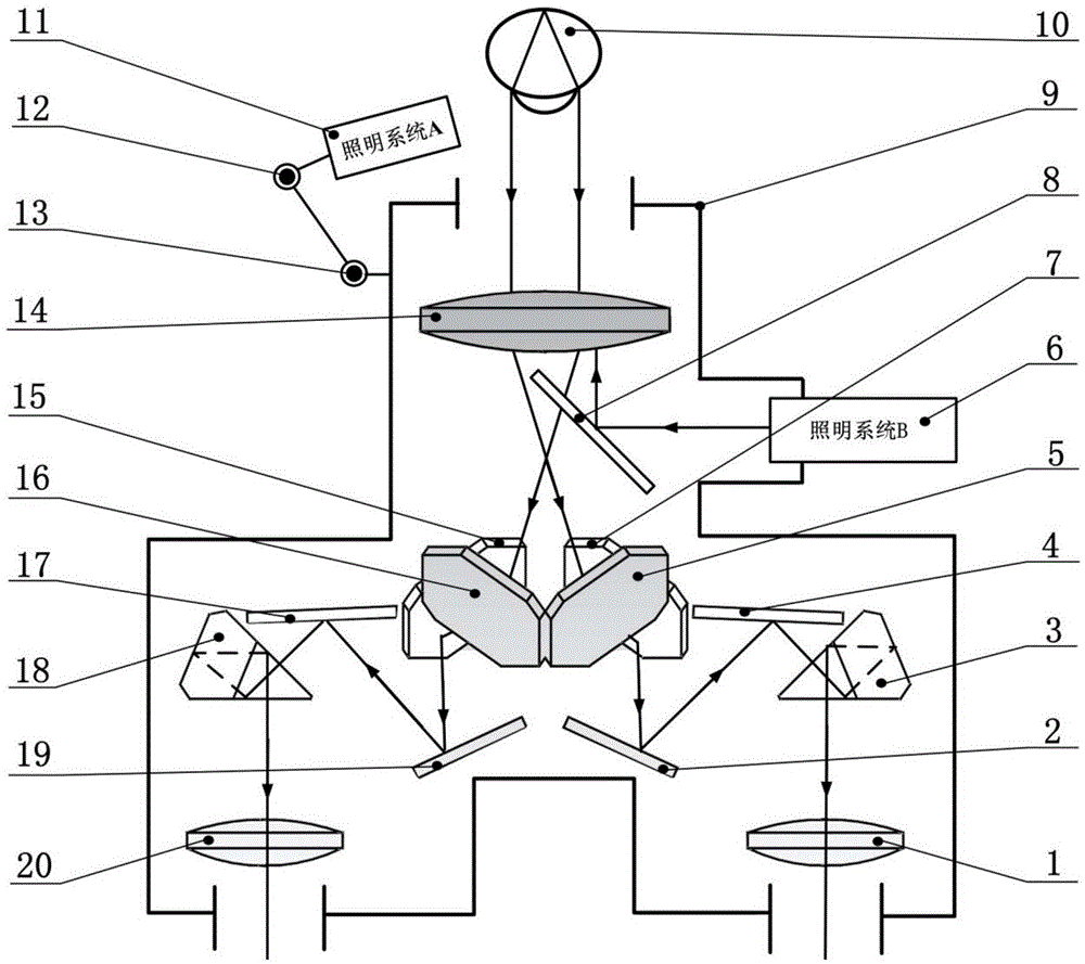 一种双目检眼镜的制作方法