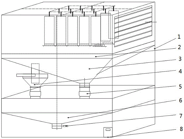 一种组合式除尘器及其工作流程的制作方法