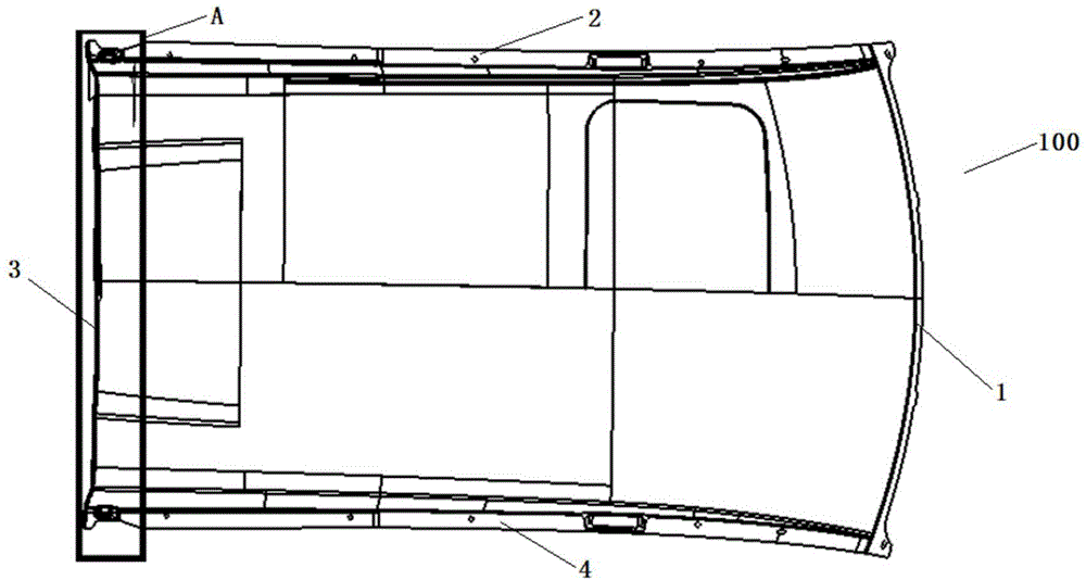 一种确认车顶盖成型模具调整方案的方法及车顶盖与流程
