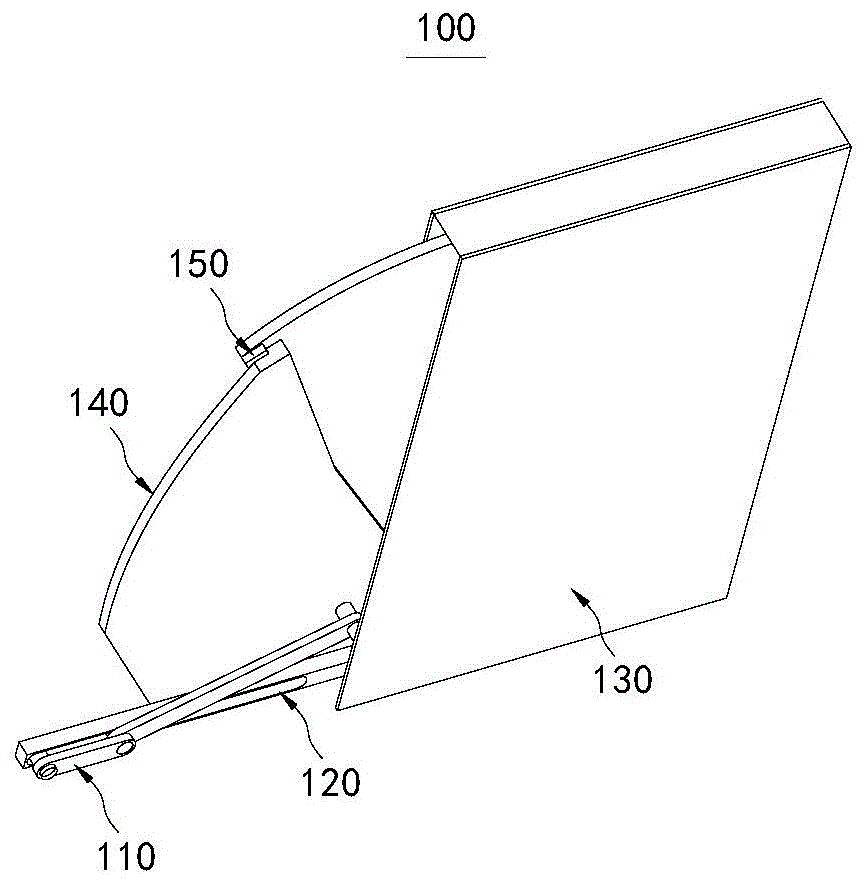 一种折叠扇形门及驾驶室门的制作方法