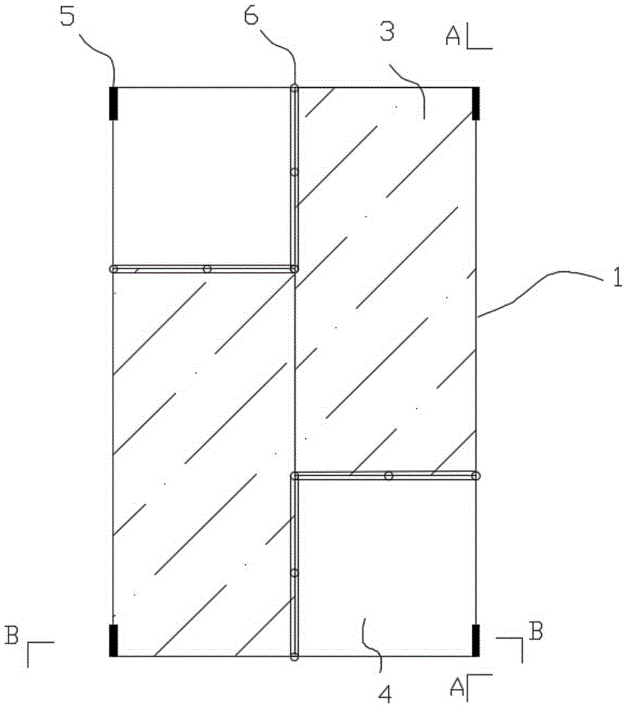 一种装配式楼梯建筑洞口部位的可操作平台的制作方法