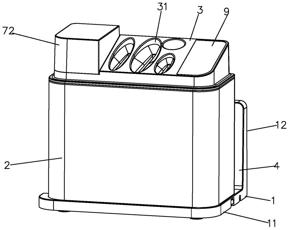 一种多功能刀筷消毒烘干机的制作方法