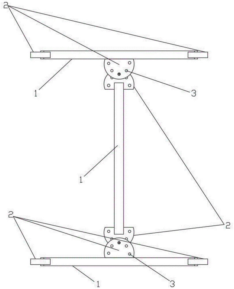 开口形状调节式捕虾网支撑结构的制作方法