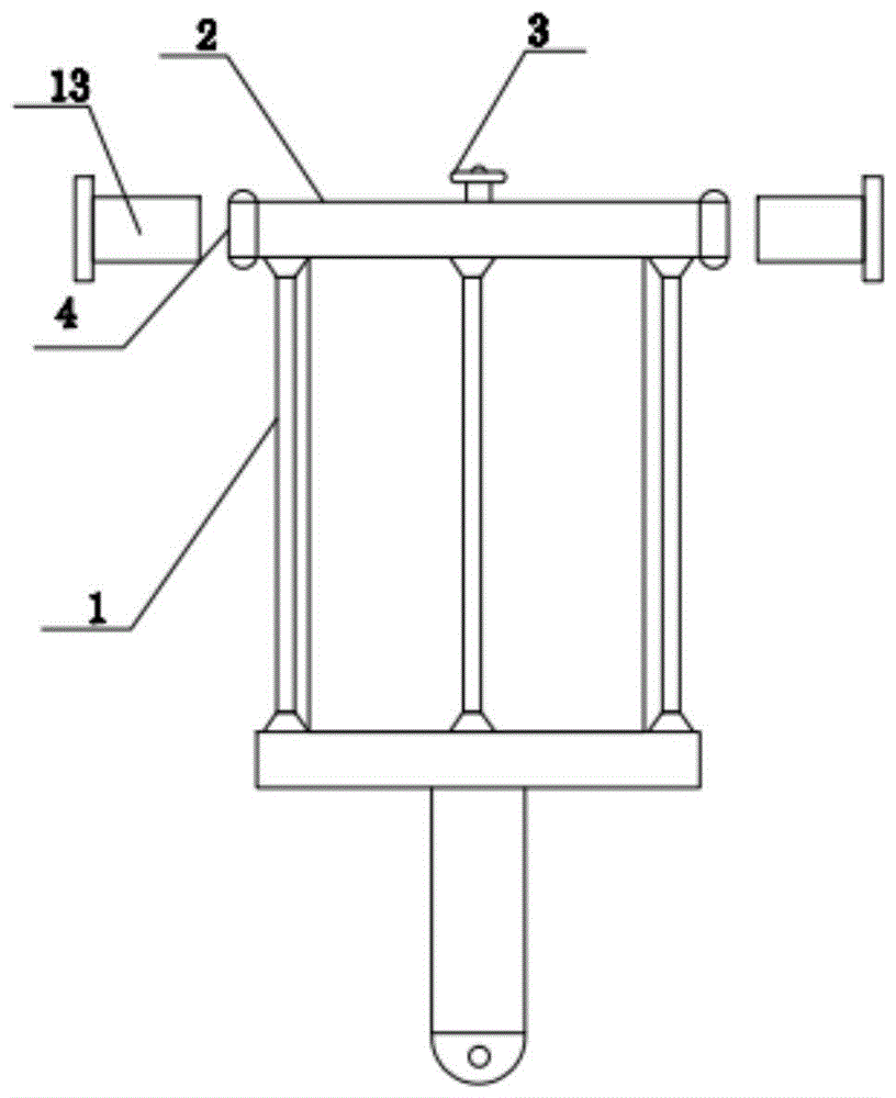 一种液压缸锁接装置的制作方法
