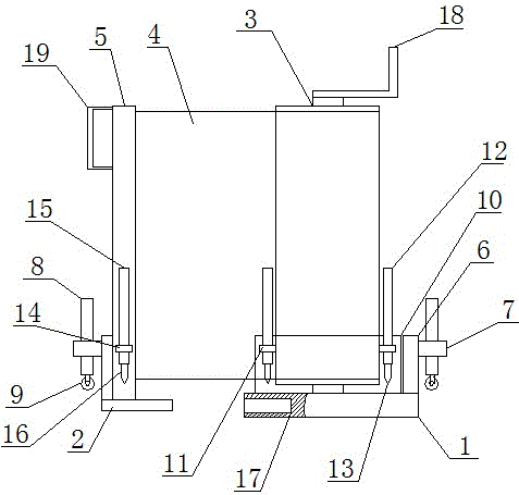 一种青蛙圈养用防逃跑装置的制作方法