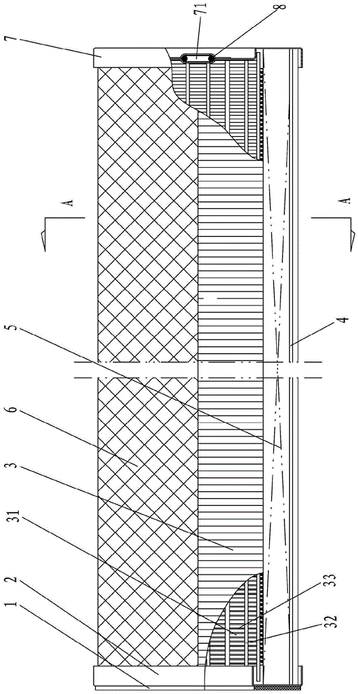 表面冷凝液过滤器滤芯的制作方法