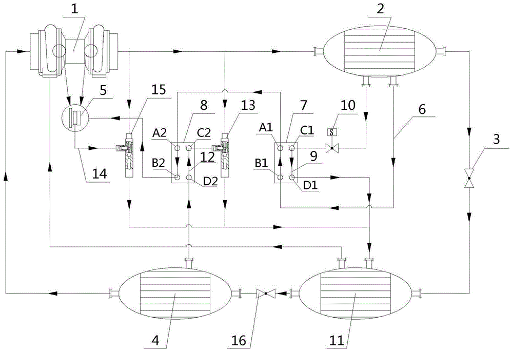 冷媒循环系统的制作方法