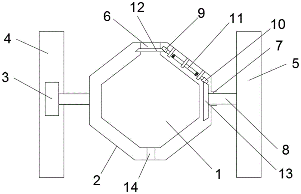 一种制作萘哌地尔片的柱式料斗混合机的制作方法