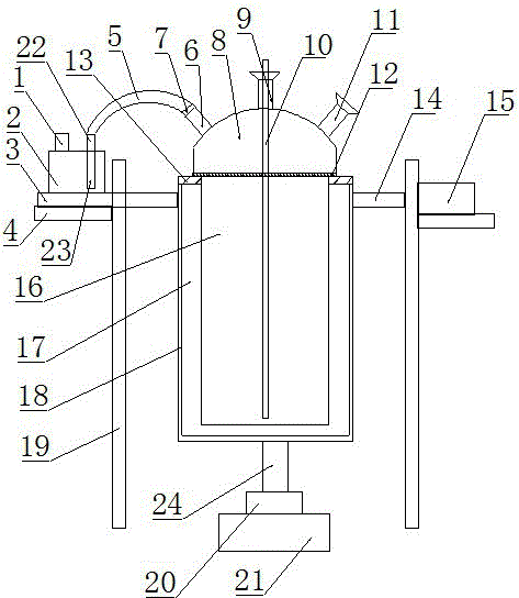 一种金属熔炼炉的制作方法