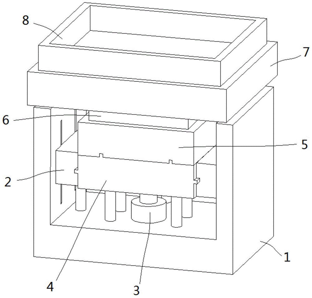 折弯件加工用升降台的制作方法