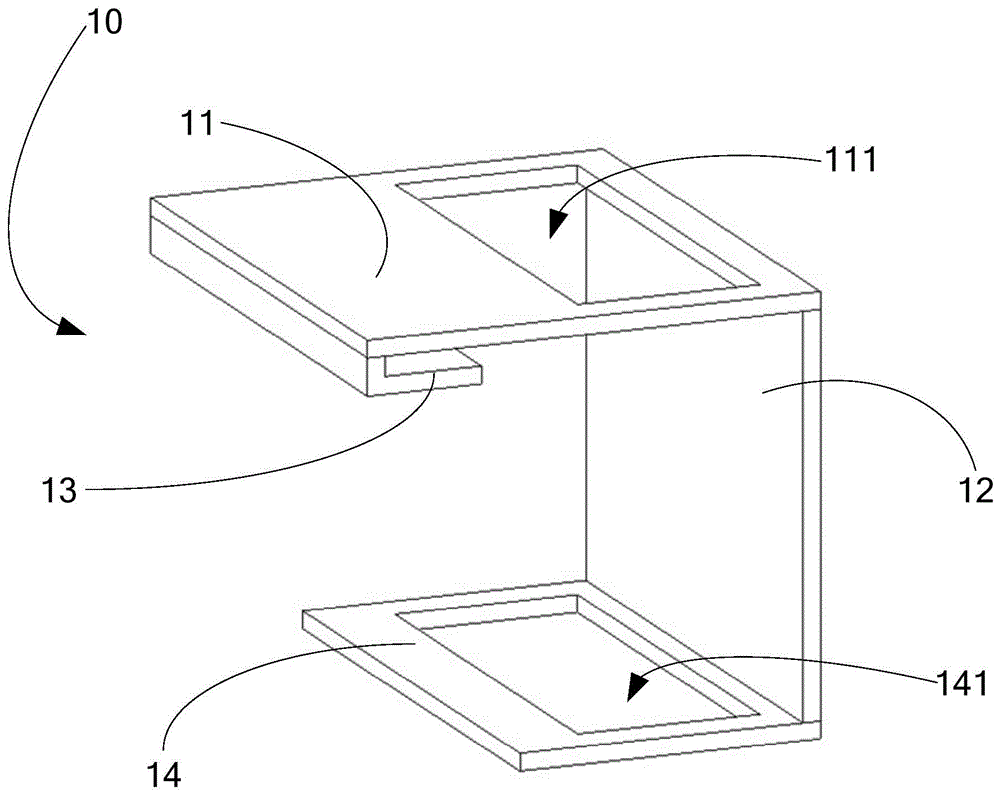 组合式线形材料堆放支架的制作方法