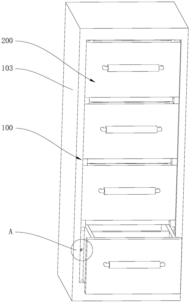 一种高铁用电器综合控制柜的制作方法