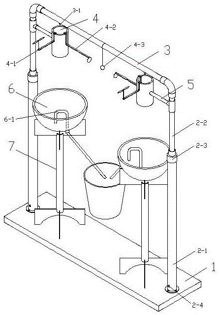 开尔文流水起电趣味实验教学演示器的制作方法