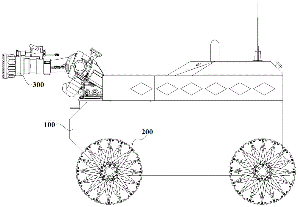 一种全地形消防机器人的制作方法