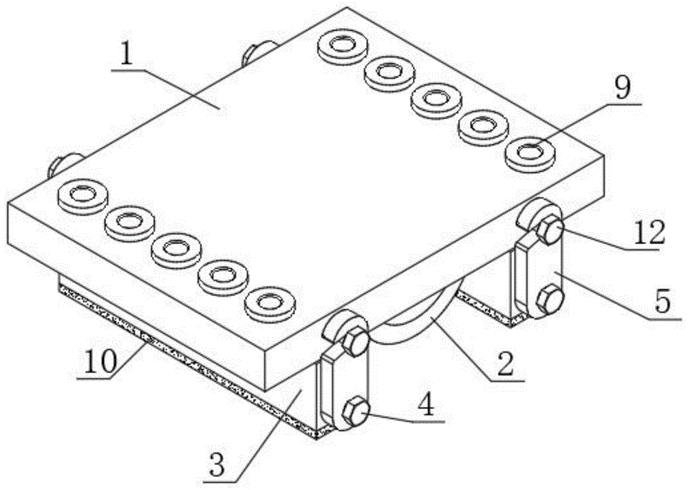 一种带有辅助固定功能的索扣钻孔工装的制作方法