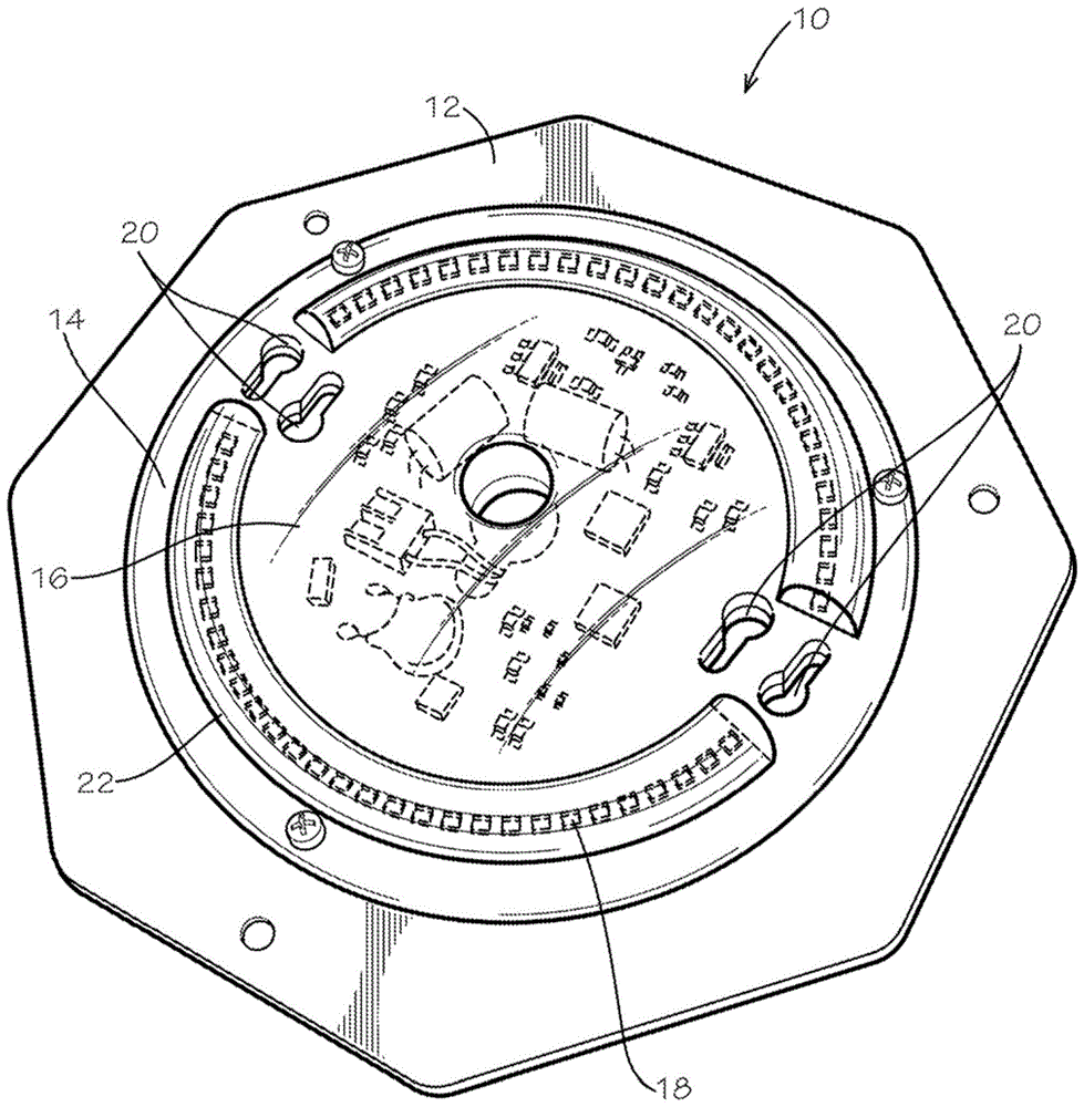 低剖面LED灯器具的制作方法