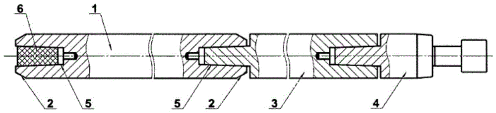 一种连续轧管法及用于实现该方法的芯棒组件与流程